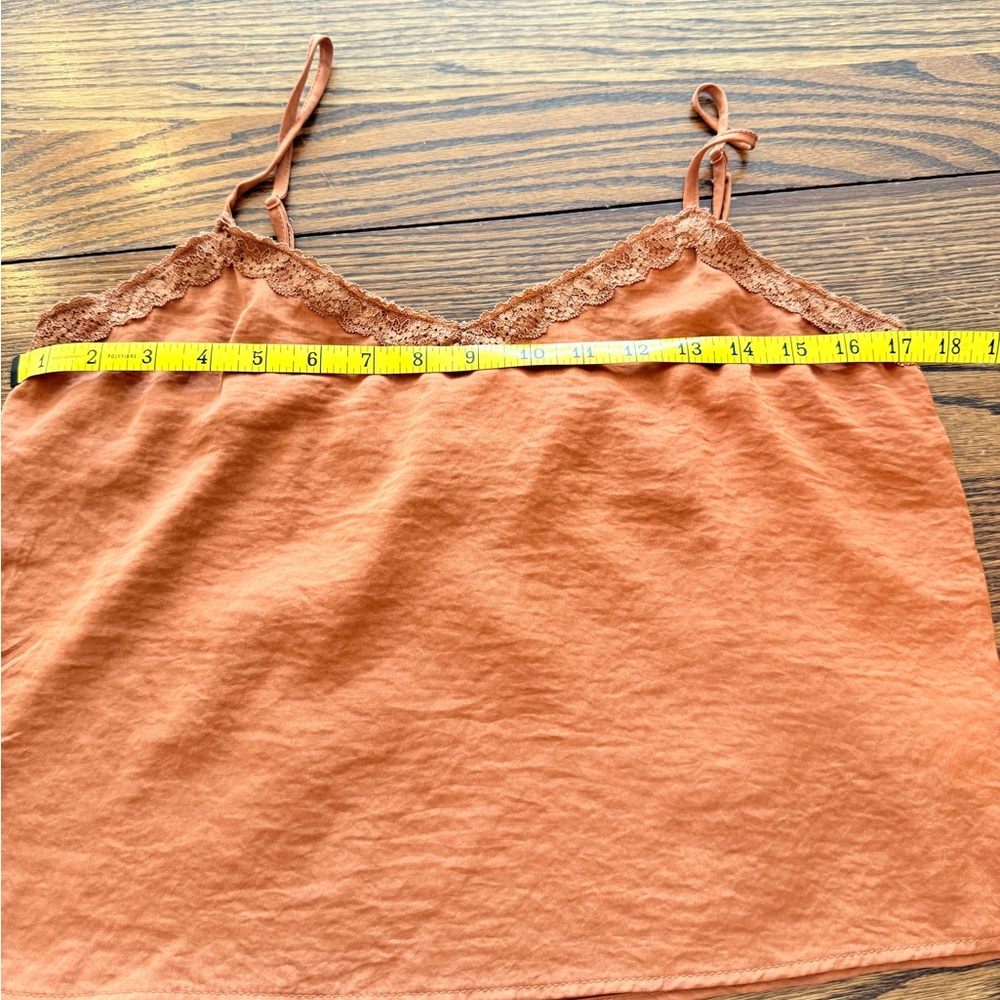 Pink Rose Faux Satin Cami - Picture 2 of 6